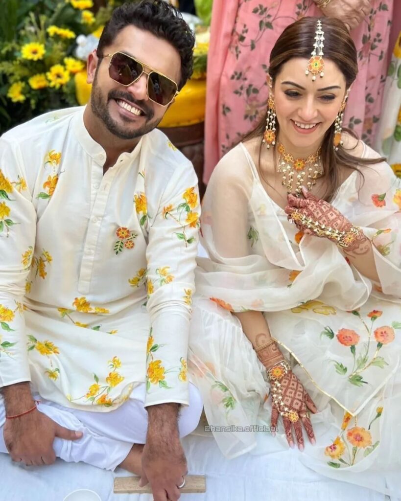 Famous Indian actress Hansika Motwani got married